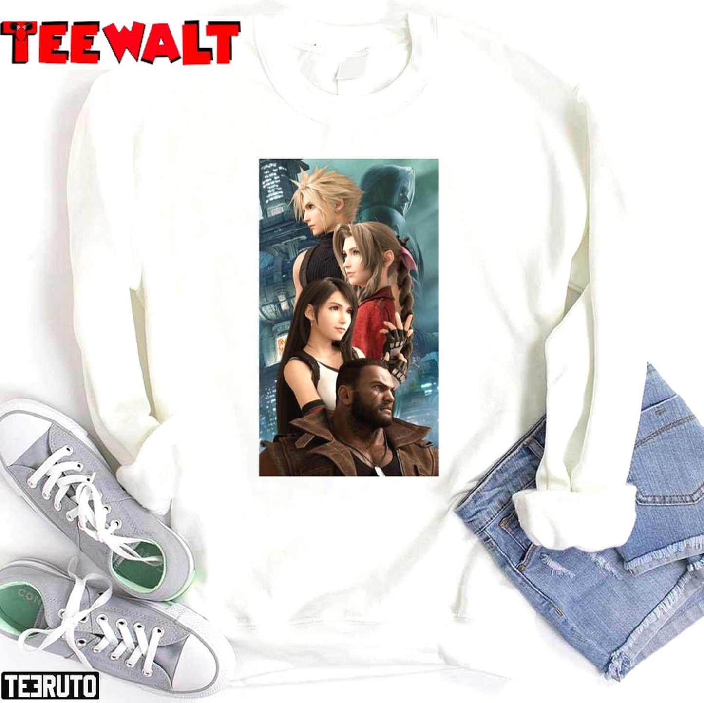 Game Art Final Fantasy VII Unisex T-Shirt