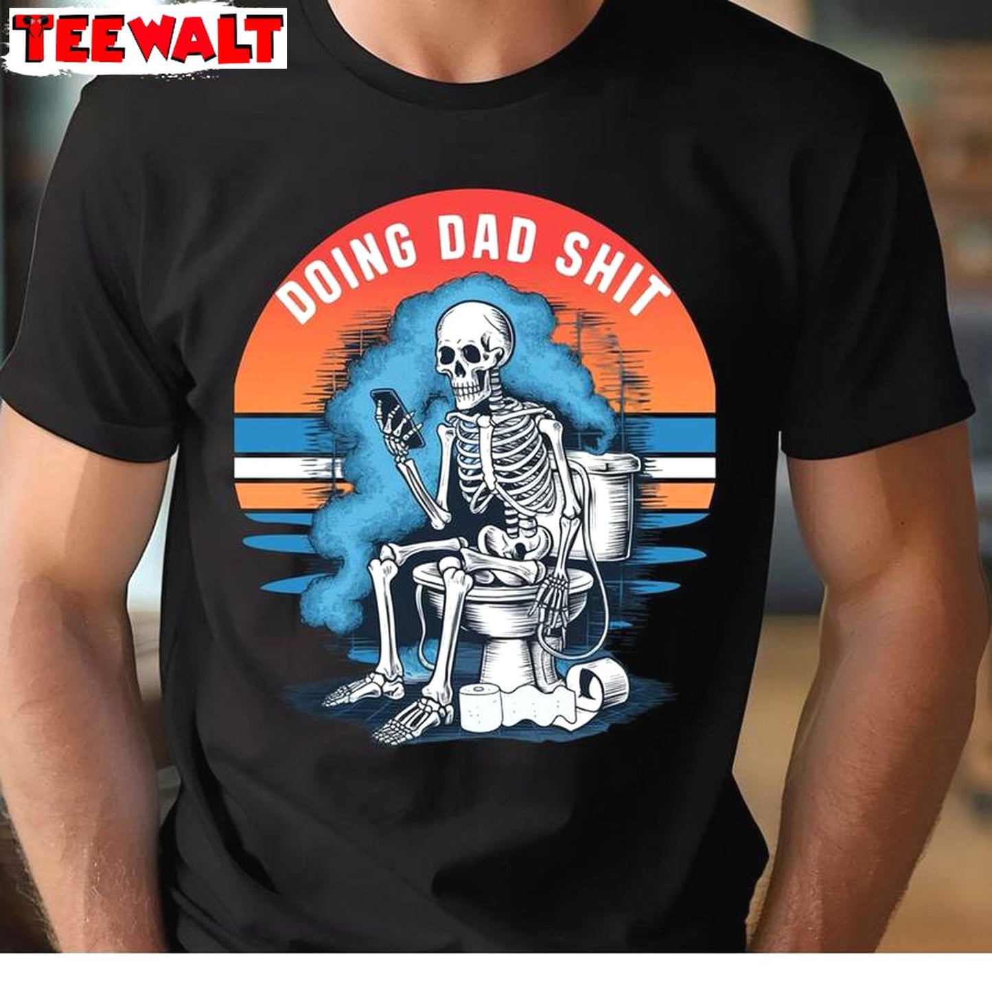 Cool Design Doing Dad Shit Shirt, Must Have Dad Unisex Hoodie Short Sleeve