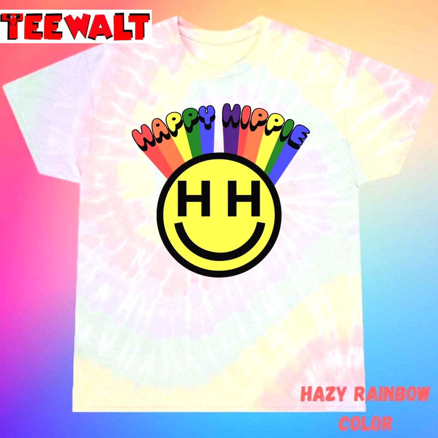 Happy Hippie Foundation Magical Mystery Unisex Tie Dye Tee