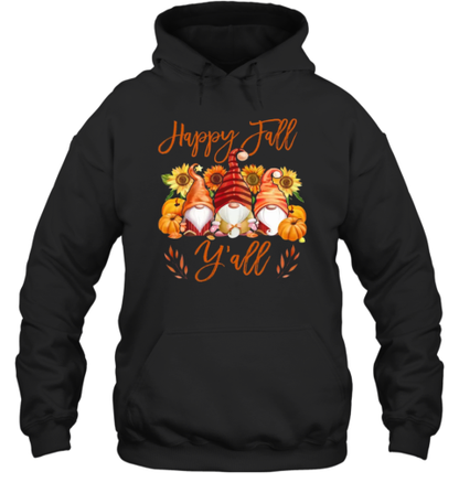 Happy Fall Y&#39all Gnome Teacher T-Shirt