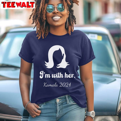 2024 I'm With Her Kamala Shirt, Democratic Voter