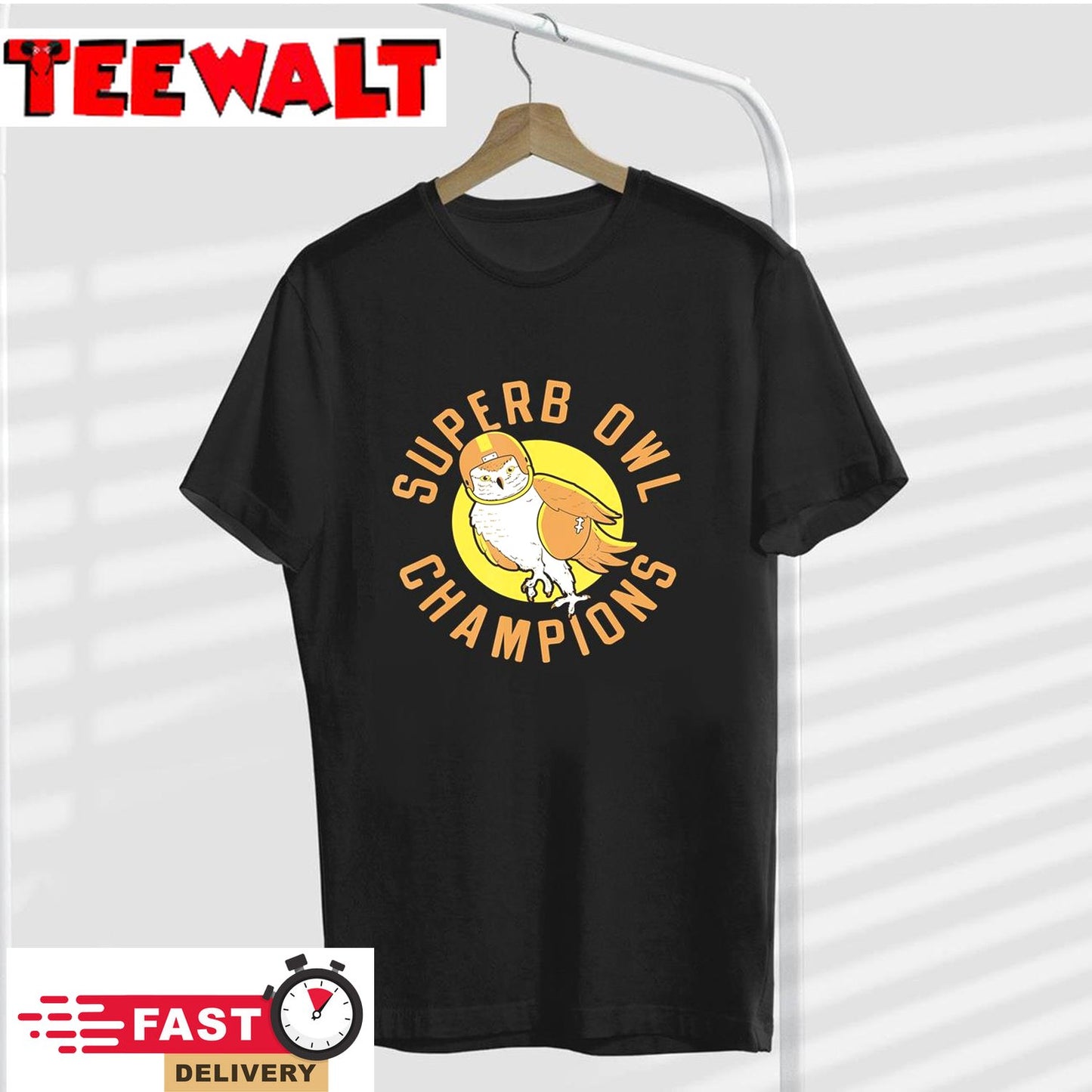 SUBERB OWL CHAMPIONS Funny Love Football Game Day Season T-Shirt