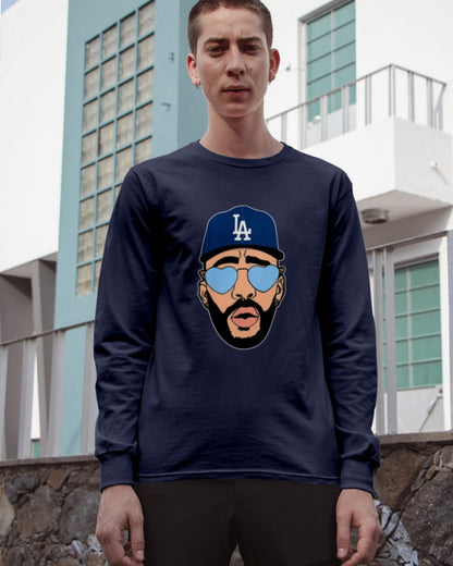 Bad Bunny Dodgers Shirts Los Angeles Dodgers