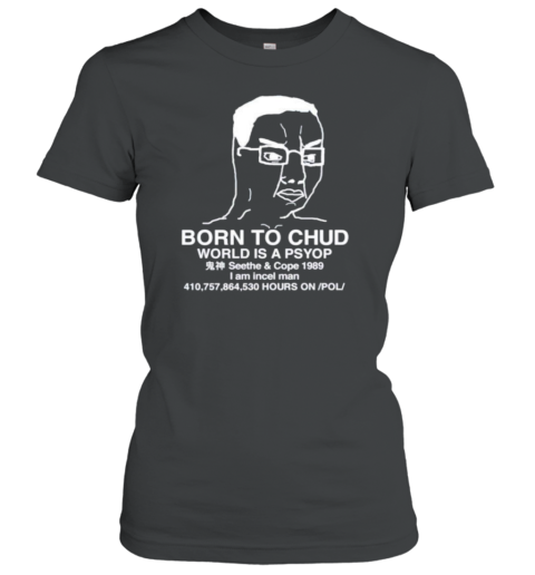 Born To Chud World Is A Psyop T-Shirt