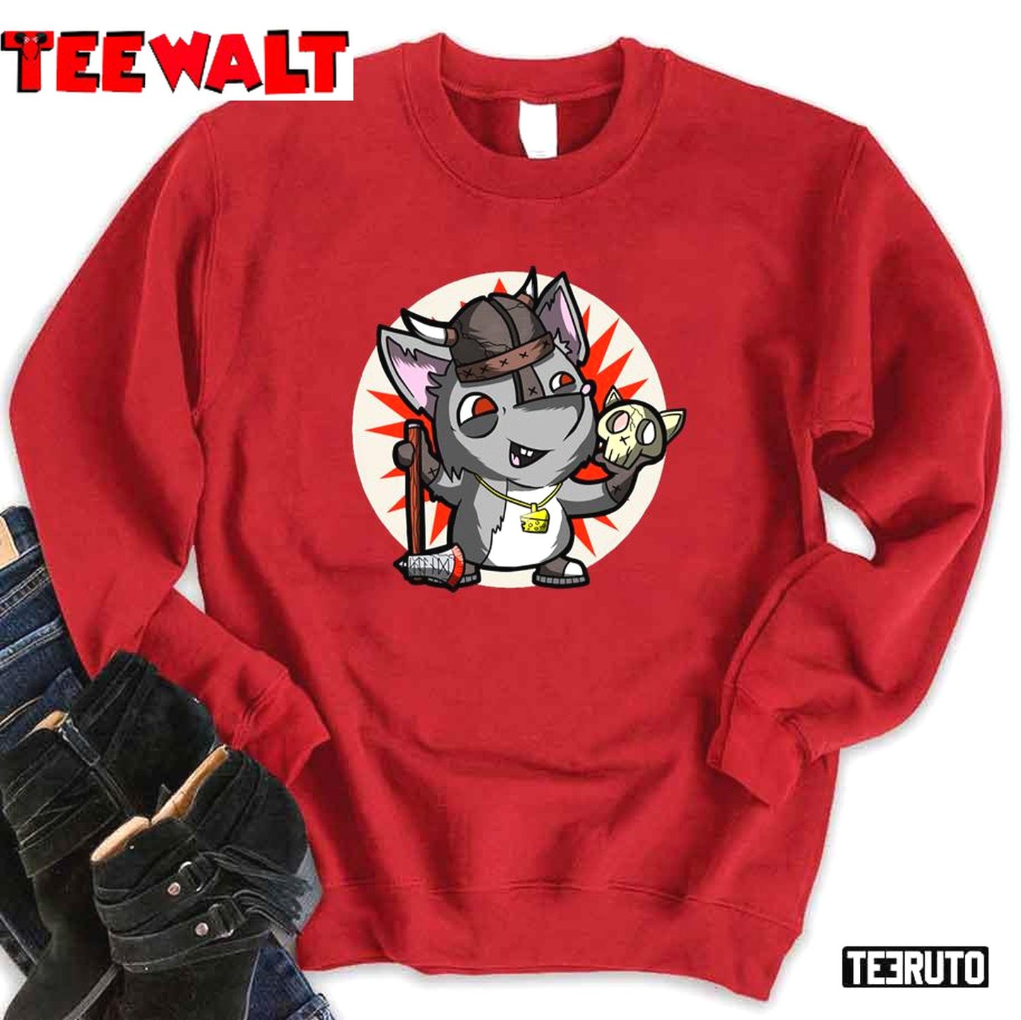 Viking Rat Unisex Sweatshirt