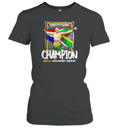 Dricus Du Plessis UFC 305 Champion T-Shirt