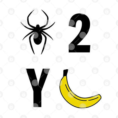 Spider 2Y Banana T Shirt