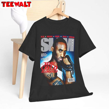 Cool Design Kobe Bryant Shirt, Trendy Slam Cover Unisex Hoodie Crewneck