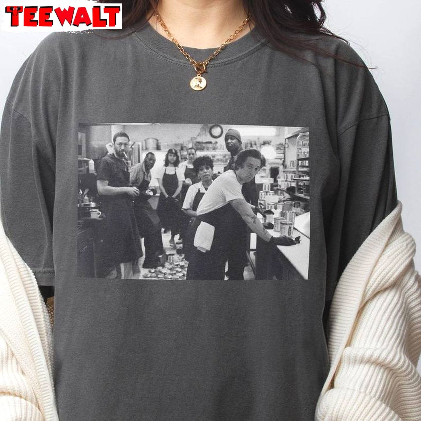 Limited The Bear Tv Show Shirt, New Rare The Bear Television Series Crewneck Long Sleeve