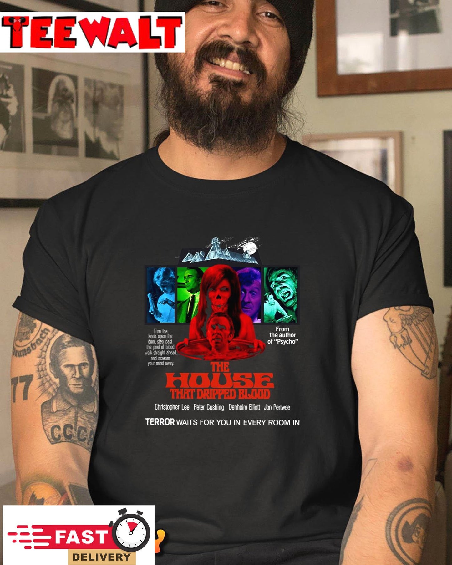 The House That Dripped Blood  Unisex T-Shirt