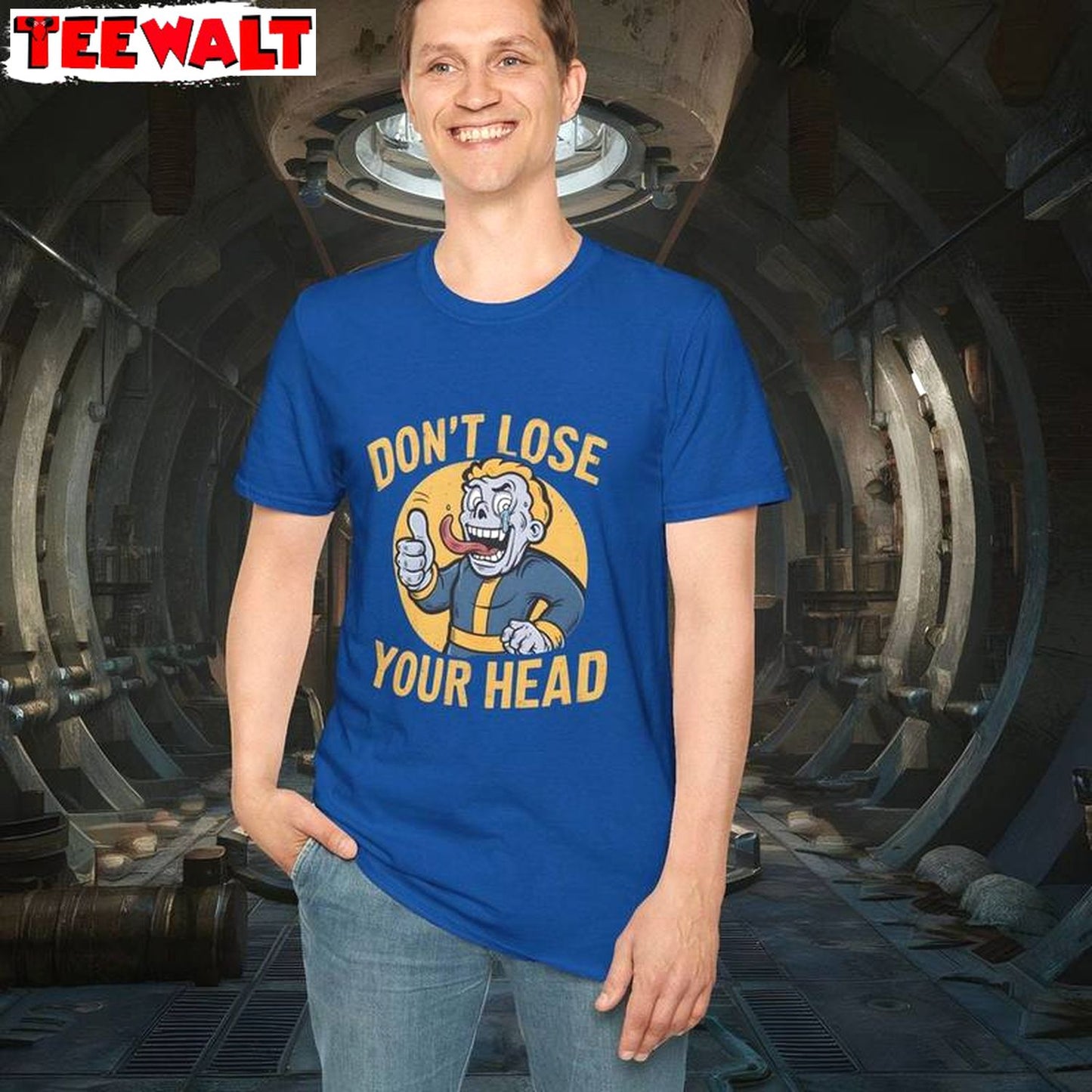 Don't Lose Your Head Shirt, Fallout Long Sleeve Crewneck Sweatshirt