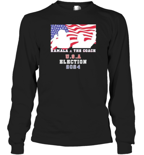 Kamala And The Coach USA Election 2024 T-Shirt