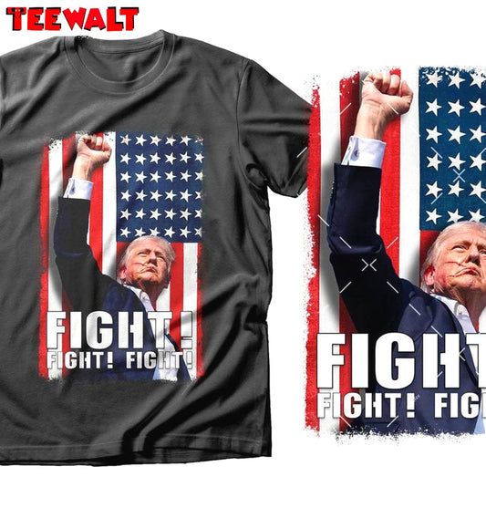 Usa Flag Short Sleeve , New Rare You Missed Bitches