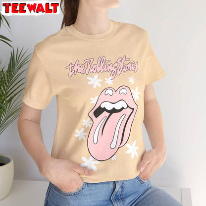 Awesome The Rolling Stones Shirt, Creative Crewneck Long Sleeve Gift For Holiday