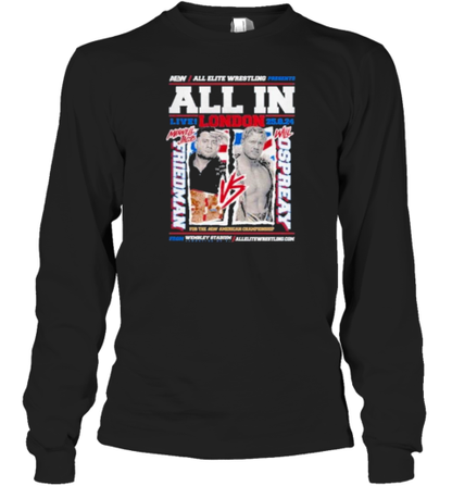 Aew All In 2024 Matchup Mjf Vs Will Ospreay T-Shirt