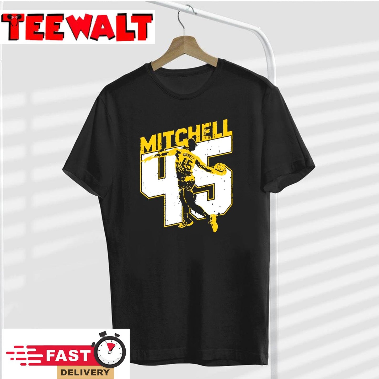 Donovan Mitchell NBA Fire The Utah Jazz Unisex T-Shirt