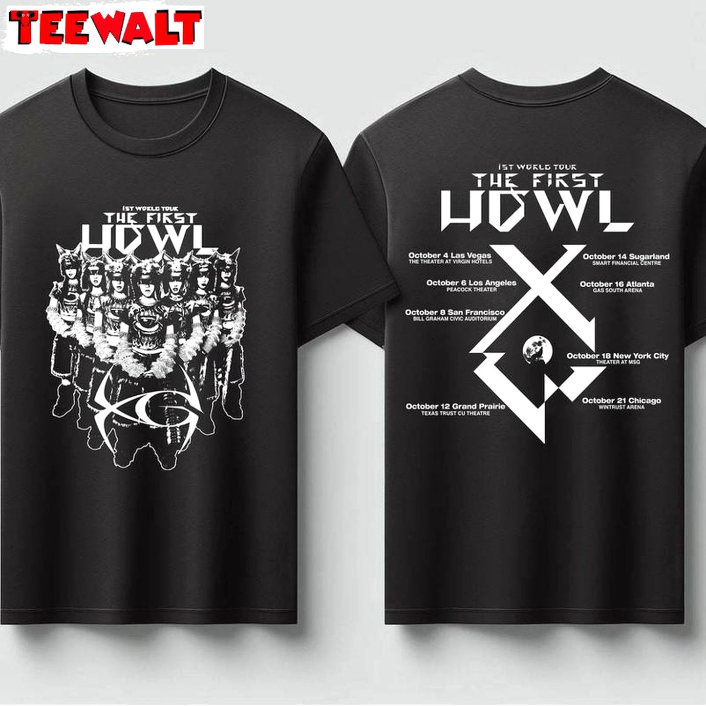 Xg The First Howl Inspirational Sweatshirt, Limited XG Woke Up