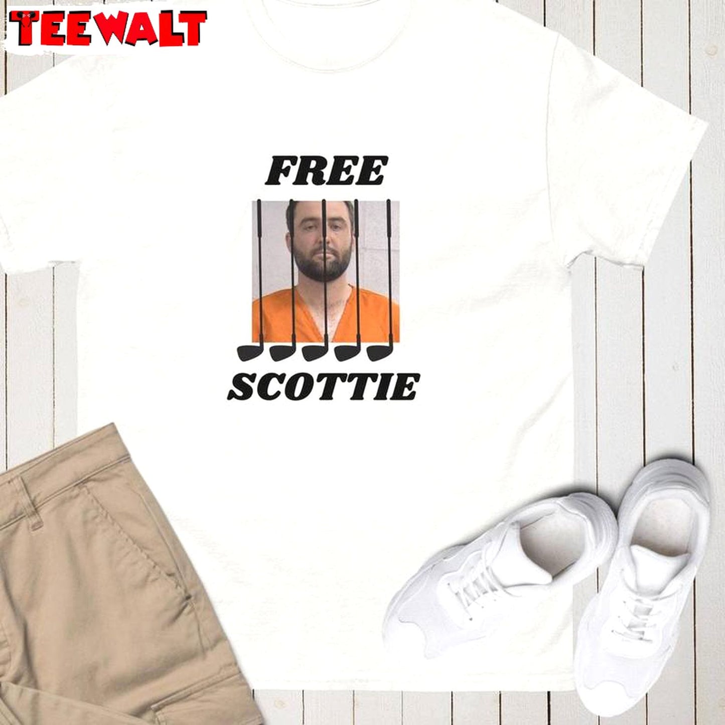 Comfort Free Scottie Shirt, Free Scottie Scheffler Unisex Hoodie Short Sleeve