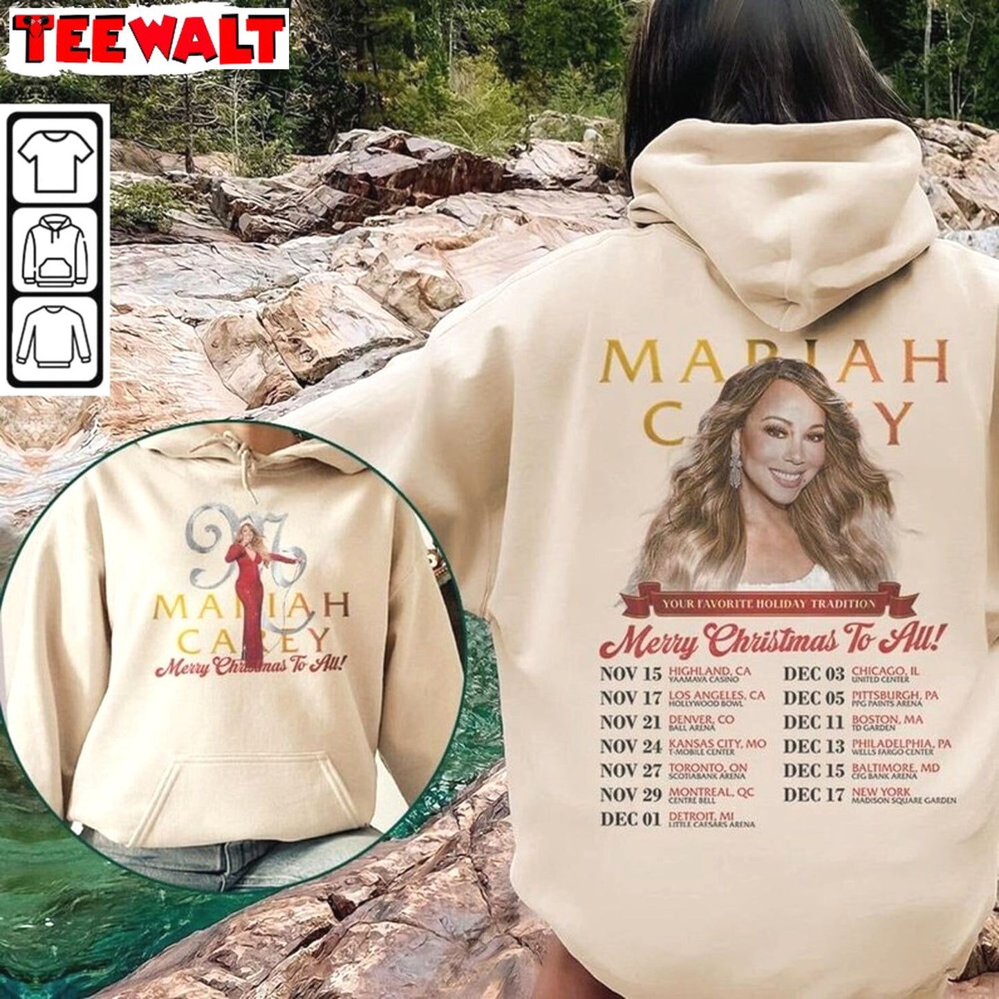 Mariah 1arey All I Want To Christmas Music Shirt, For Family