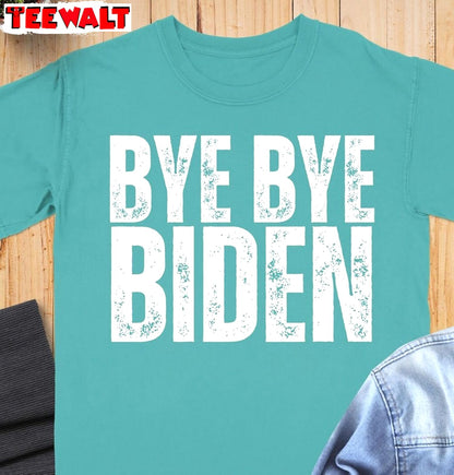 Retro Bye Bye Biden Shirt, Biden Bows Out Unisex T