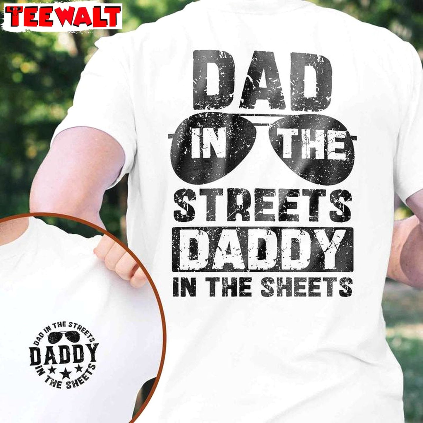 Retro Dad T Shirt, Limited Dad In The Streets Daddy In The Sheets Shirt Tank Top