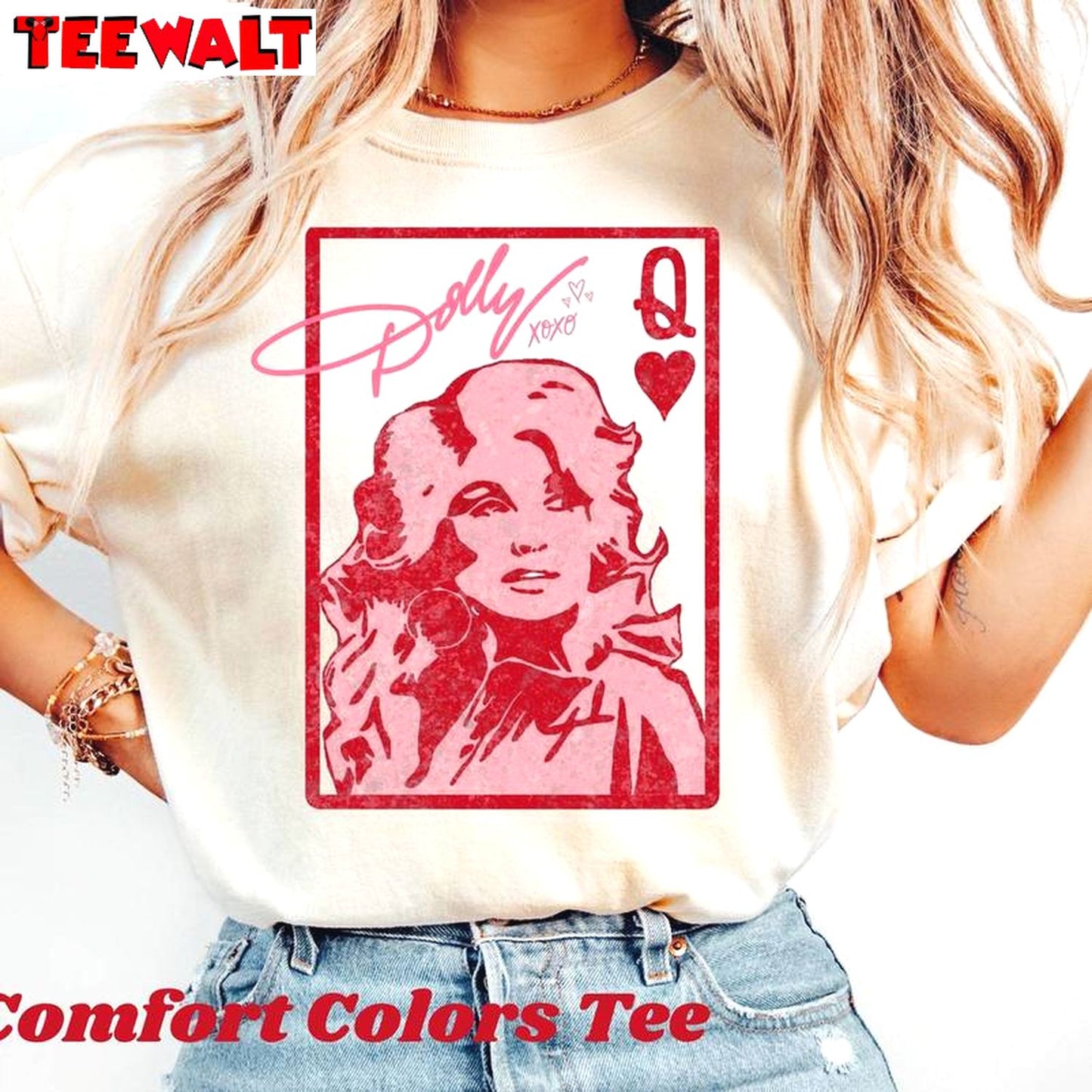 Dolly Playing Card Inspirational T Shirt , Trendy Beyonce Dolly