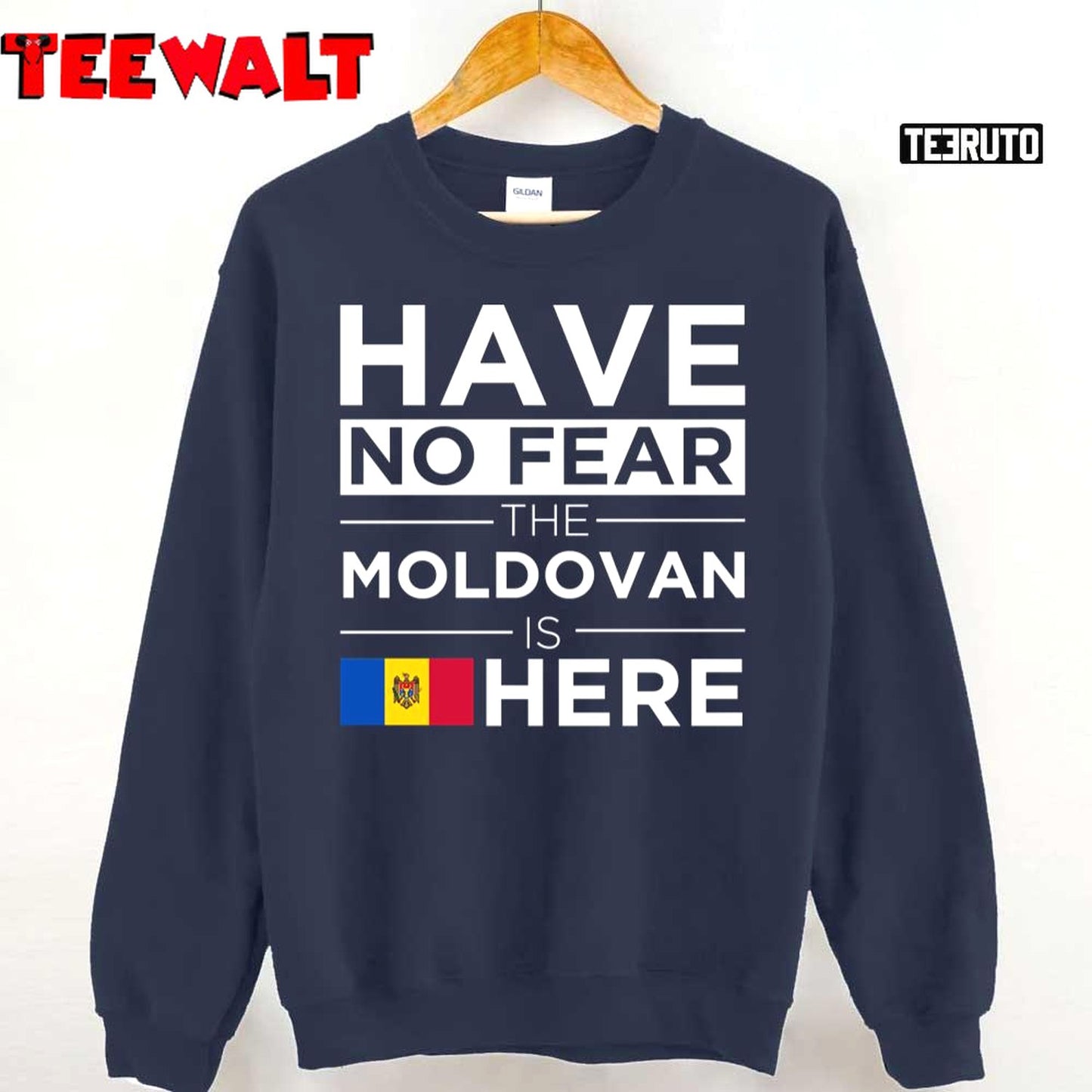 Have No Fear The Moldovan Is Here Pride Proud Moldova Unisex T-Shirt