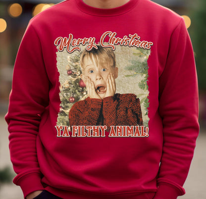 Merry Christmas Ya Filthy Animal Home Alone Christmas