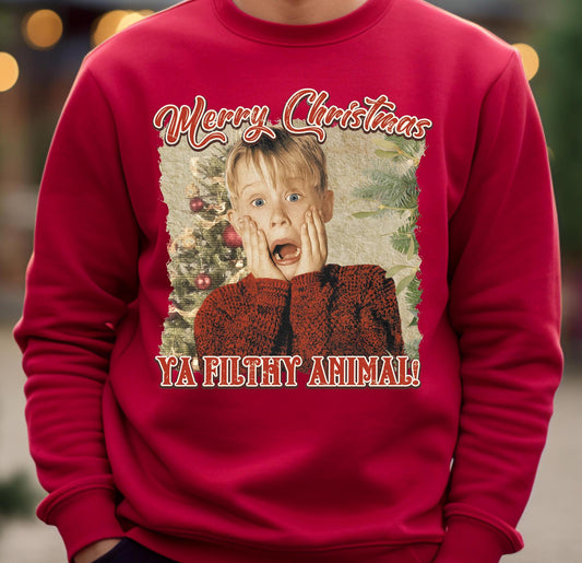 Merry Christmas Ya Filthy Animal Home Alone Christmas