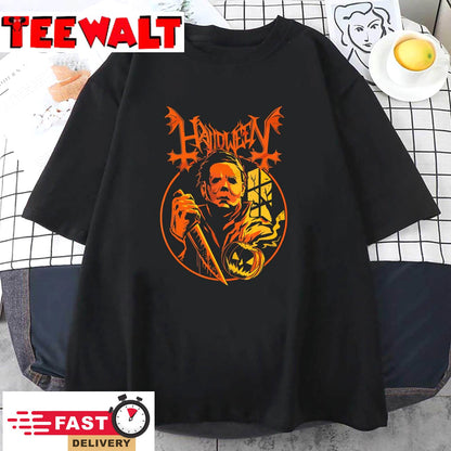 Movie Halloween Scary Creepy Horror Gift Men Women Boy Girl T-Shirt