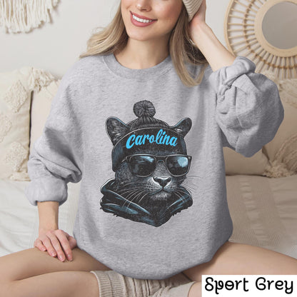 Carolina Football Crewneck Sweatshirt Vintage Game Day Gift