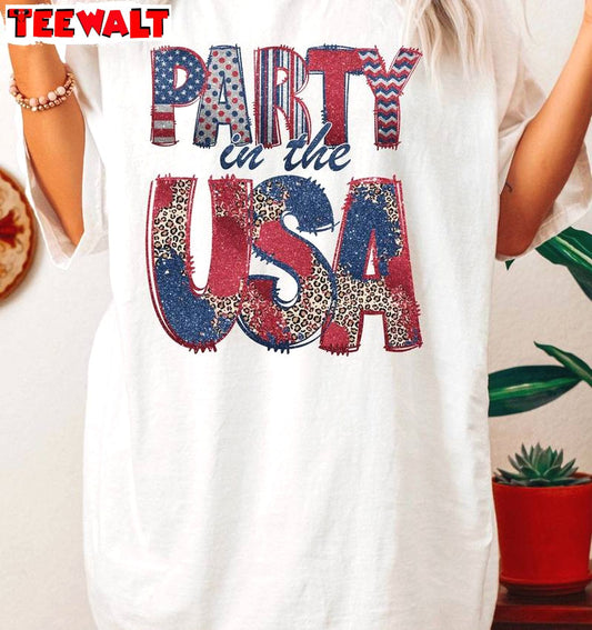 Reg Party In The Usa Sweatshirt , New Rare Party In The Usa Shirt Crewneck