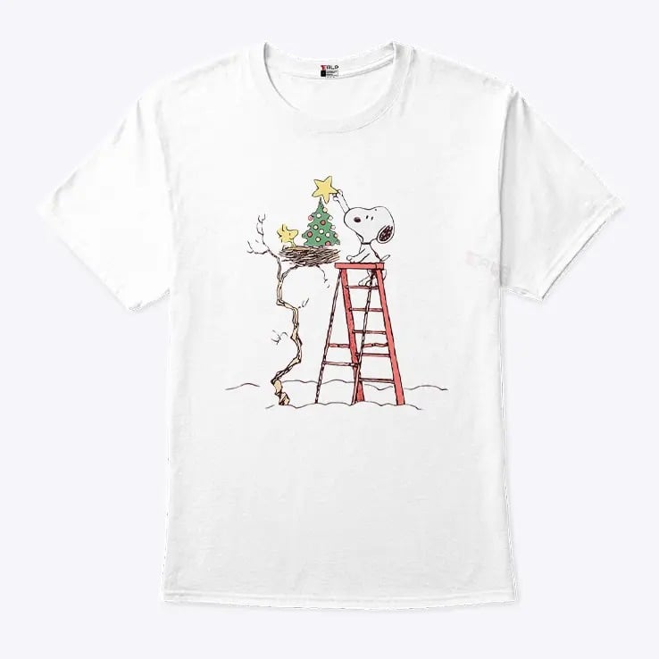 Charlie Brown Snoopy Christmas T Shirt