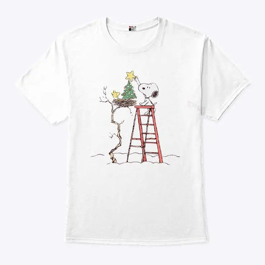 Charlie Brown Snoopy Christmas T Shirt