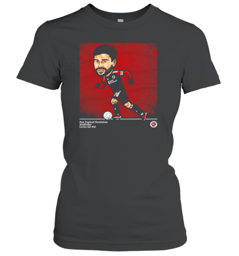 Carles Gil New England Revolution MLS Cartoon Vintage T-Shirt