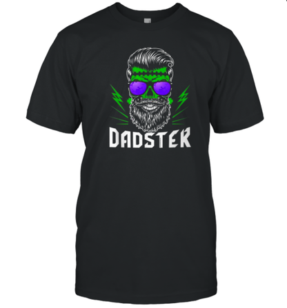 Dadster Dad Monster Halloween Costume Daddy Father T-Shirt