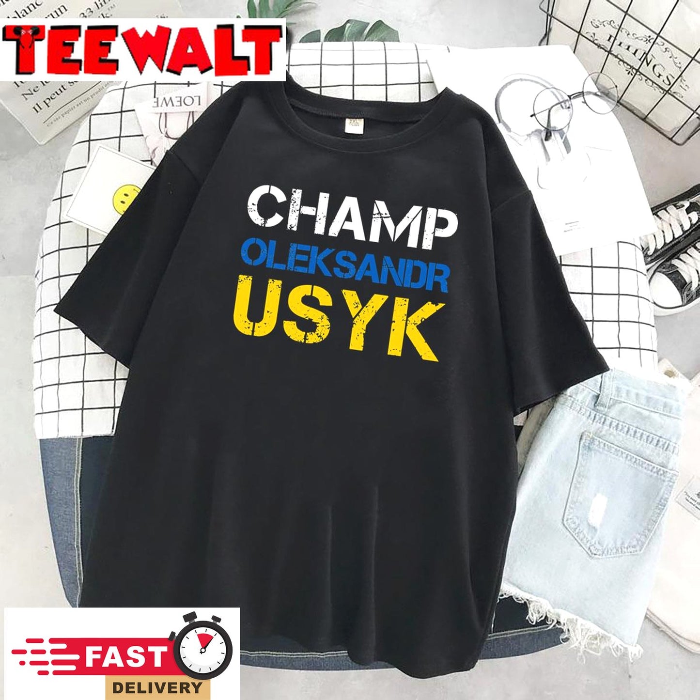 Oleksandr Usyk Champion Unisex T-Shirt