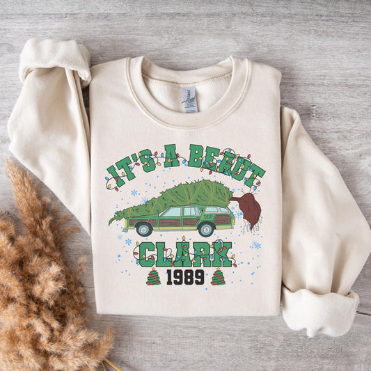 Beaut Clark Christmas Movie Sweatshirt Funny Xmas Vacation