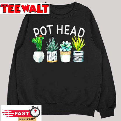 Funny Pot Head T-Shirt