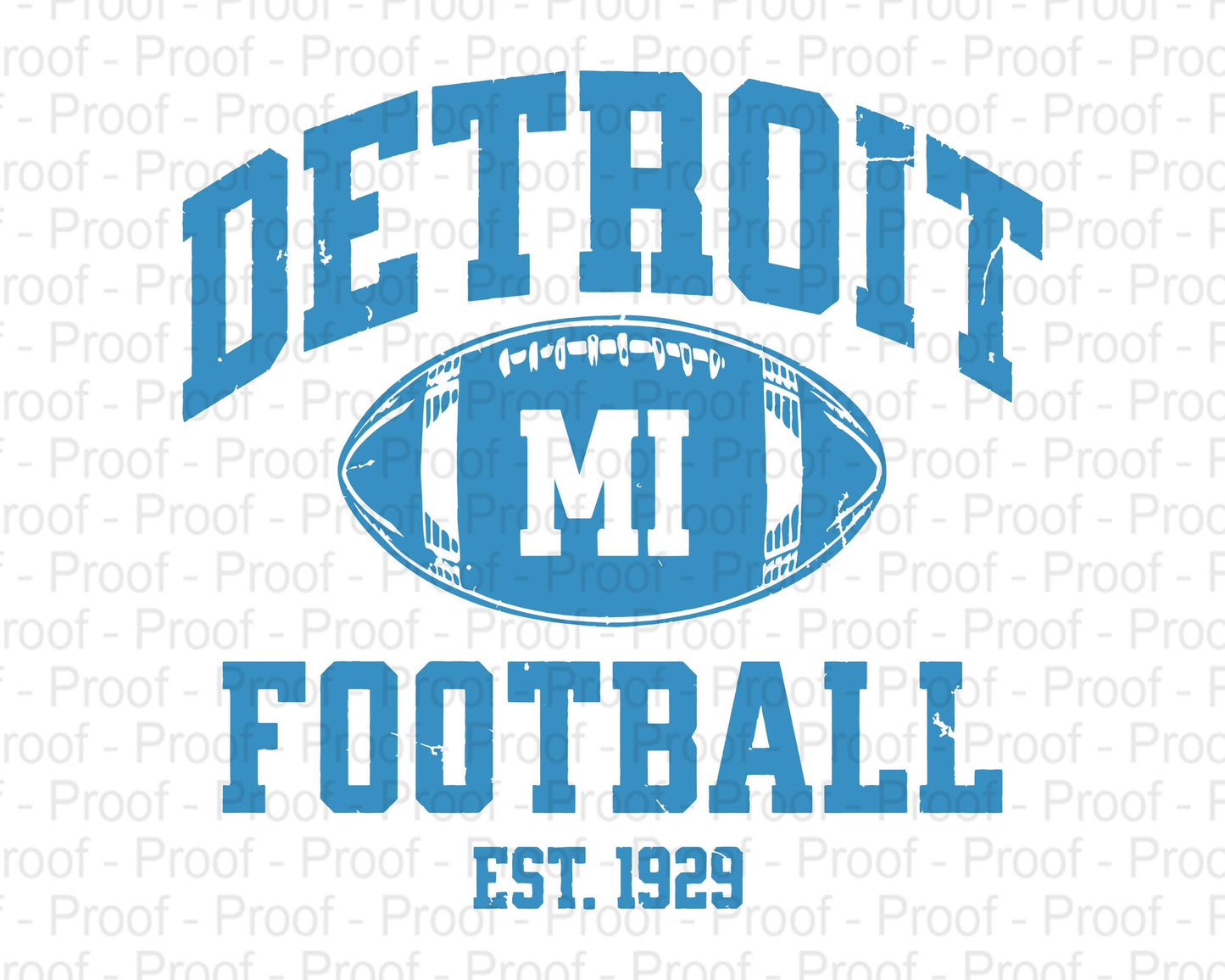 Detroit Football Lions Cricut & Silhouette Cut File Design