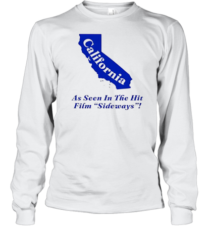 California As Seen In The Hit Film Sideways T-Shirt