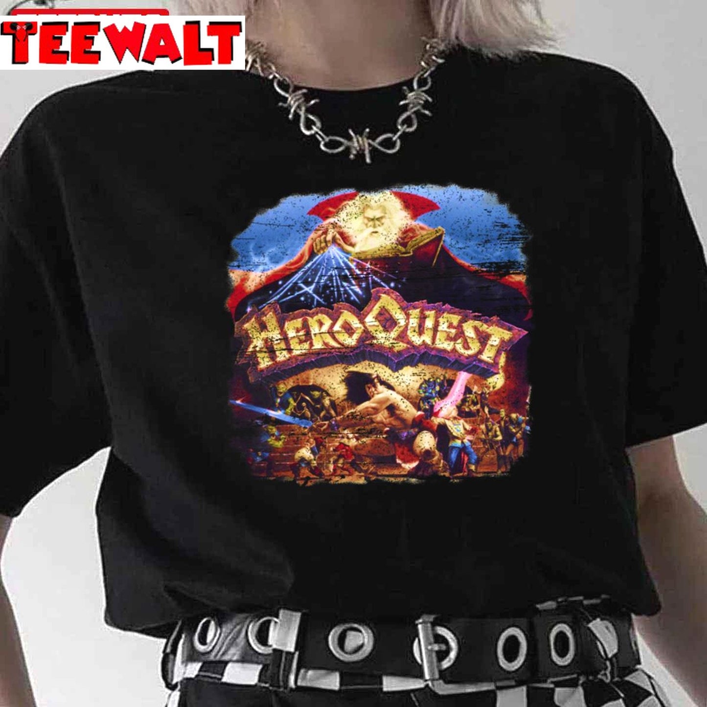 Hero Quest Video Game Vintage Unisex T-Shirt