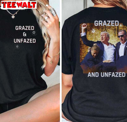 Retro Glazed And Unfazed Shirt, Political Creative