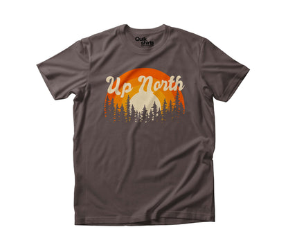 Up North Retro Sunset T-Shirts