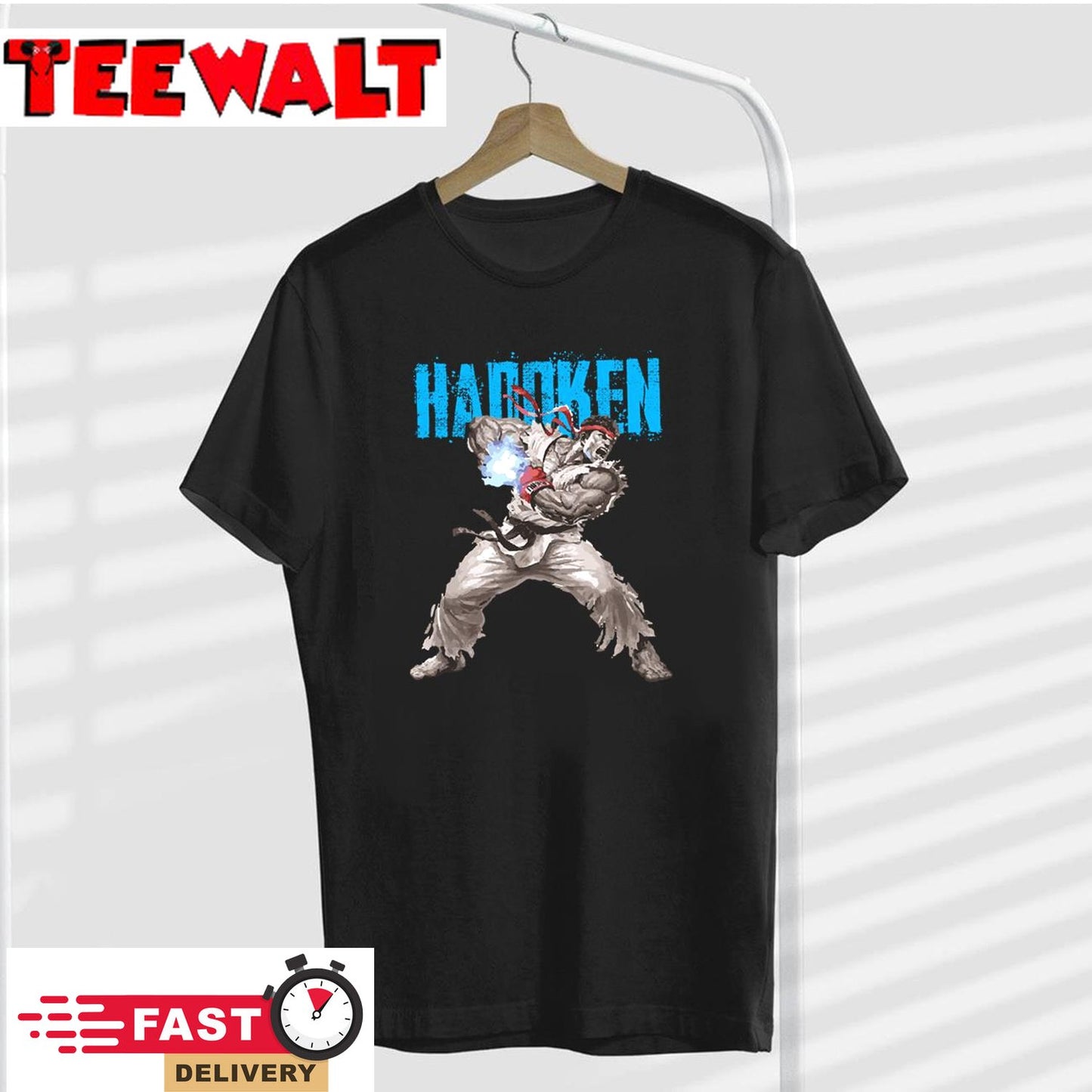 Hadoken Street Fighter Character Artwork Unisex T-shirt