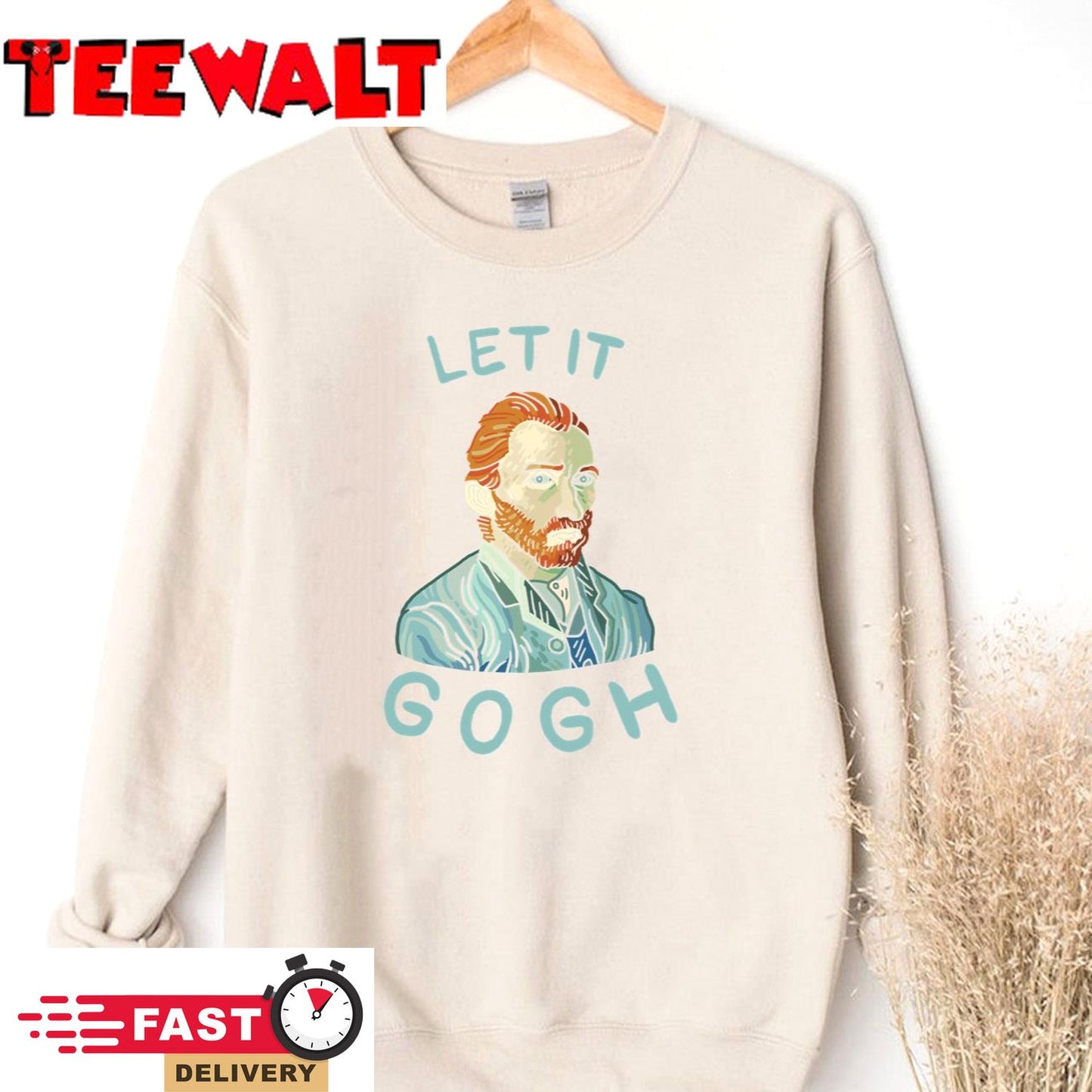 Let It Gogh Van Gogh Unisex T-Shirt