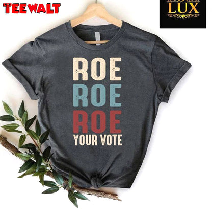 Roe Roe Roe Your Vote Inspirational Unisex Hoodie, New Rare Blink 182