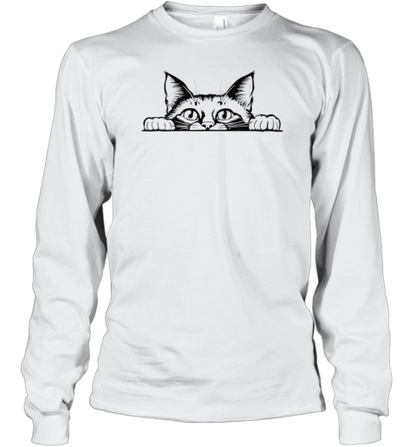 Cat Peeking T-Shirt