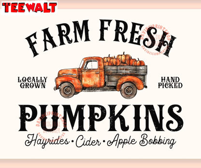 Farm Fresh Fall Pumpkins Shirt