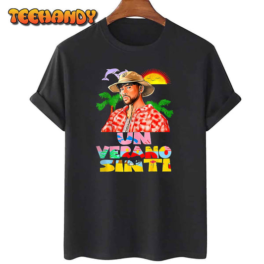 Bad Bunny Un Verano Worlds Hottest Tour Sin Ti Merch T-Shirt